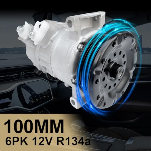 Aspligo Air Conditioner AC Compressor Fits for Jeep Compass Patriot 2007 2008 2.0L 2.4L, for Dodge Caliber 2007 2008 1.8L 2.0L 2.4L,CO 11023C, 98395, 97395, 5058228AE, 505822 - Image 2