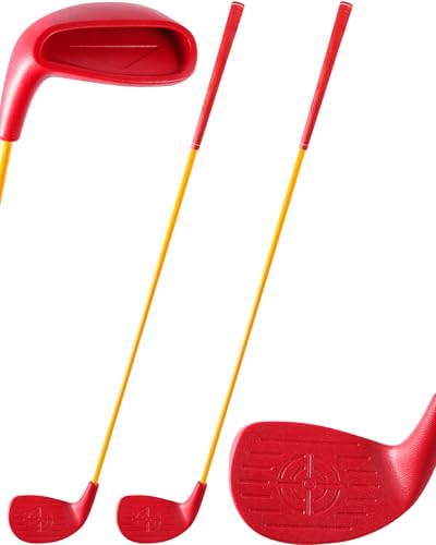 HOTWIND 2 Pack Backyard Golf Game Clubs with 5x 35 Oversize Heads and 36 Lightweight Carbon Shaft for Adults Play Outdoor Golf Yard Game in Grass Parks and Yards Hit Plastic and Foam Balls - Image 1