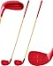 HOTWIND 2 Pack Backyard Golf Game Clubs with 5x 35 Oversize Heads and 36 Lightweight Carbon Shaft for Adults Play Outdoor Golf Yard Game in Grass Parks and Yards Hit Plastic and Foam Balls - Image 3