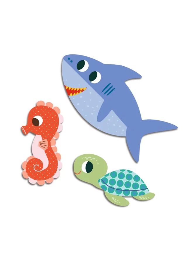 DJECO Sea Animals Stickers