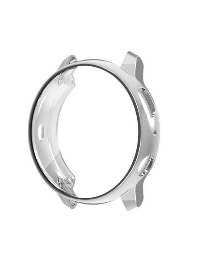 PROMASS Ultra Slim Full Coverage Bumper Protection Case Cover For Samsung Watch Active 2 44Mm Silver  - Image 3