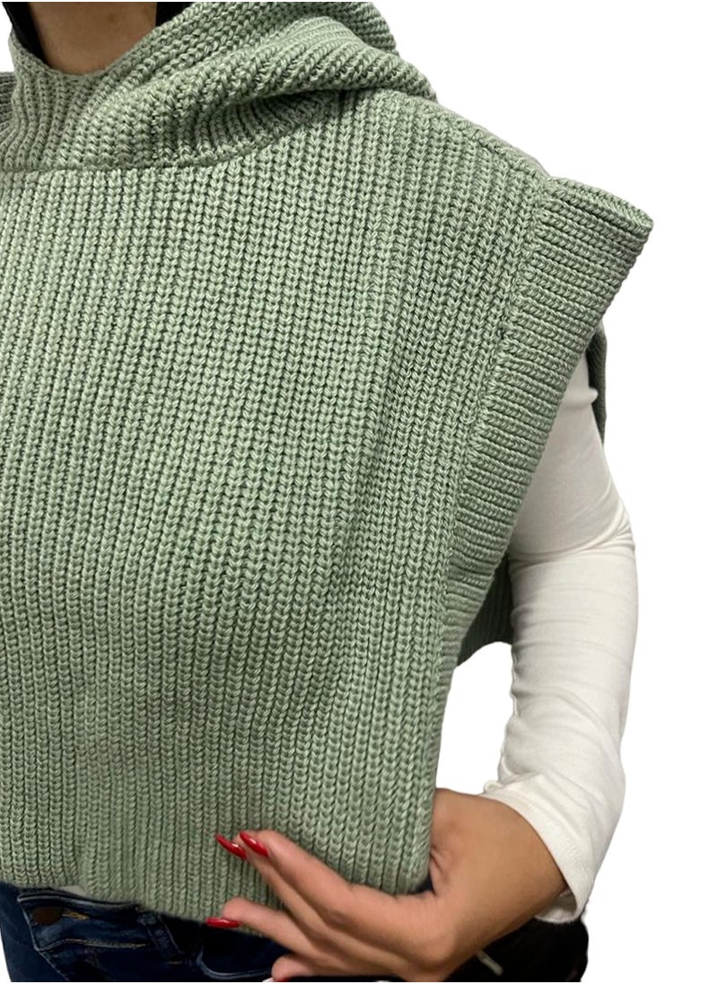 ماركة غير محددة - غطاء حريمى اخضر - Image 1