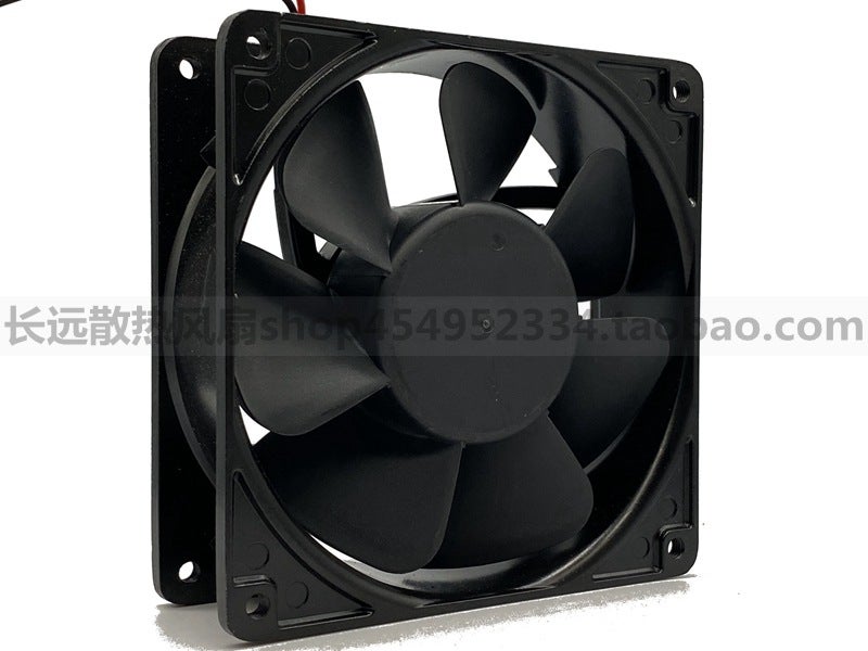 Bi-nic YM2412PMS1 24V 0.40A large air volume welding machine frequency converter metal frame cooling fan Plastic frame - Image 3