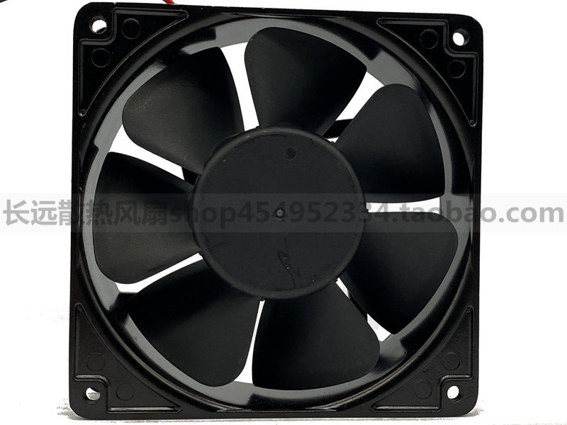 Bi-nic YM2412PMS1 24V 0.40A large air volume welding machine frequency converter metal frame cooling fan Plastic frame - Image 2