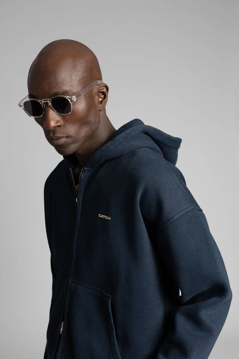 Catch Hooded Zip-Up Sweatshirt