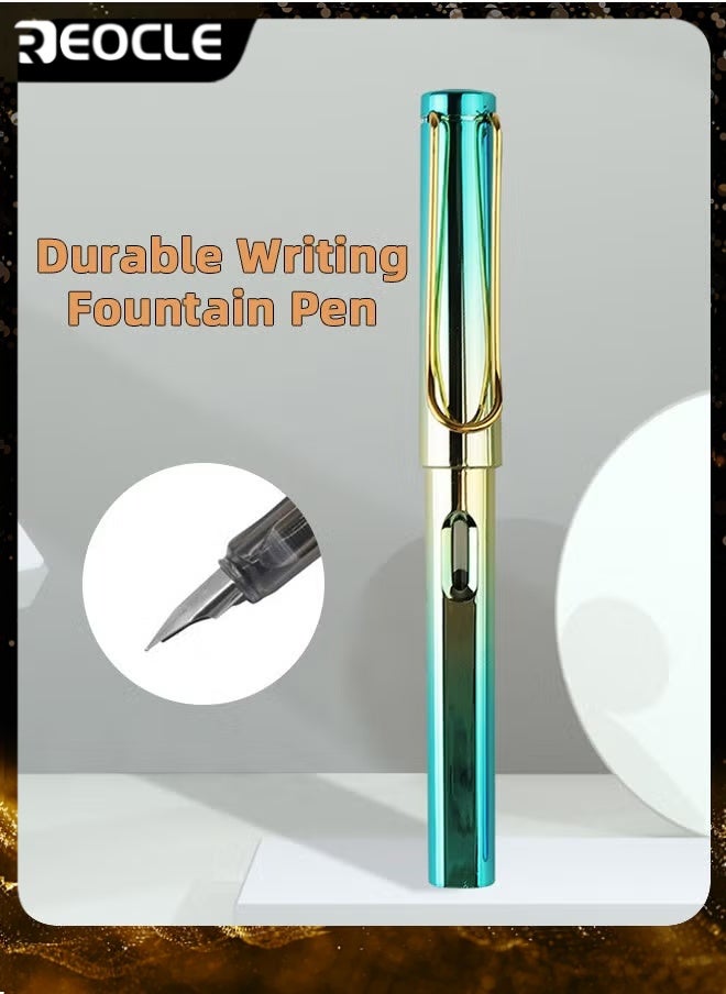 ريوكل قلم حبر جاف بتصميم كلاسيكي، قلم خط، قلم حبر جاف للتوقيع، لوازم هدايا للمدرسة والمكتب - Image 1
