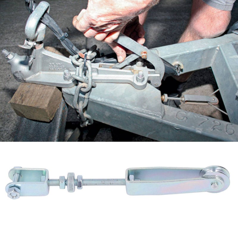 Trailer Park Hand Brake Cable Adjuster 240mm Long Carbon Steel Galvanized for Caravans Boat Car Trailers - Image 3