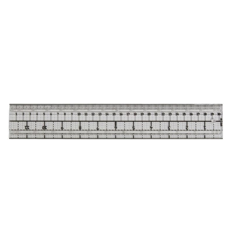 TONIC STUDIOS Tim Holtz Edge to Edge 12" Media Ruler - Image 1