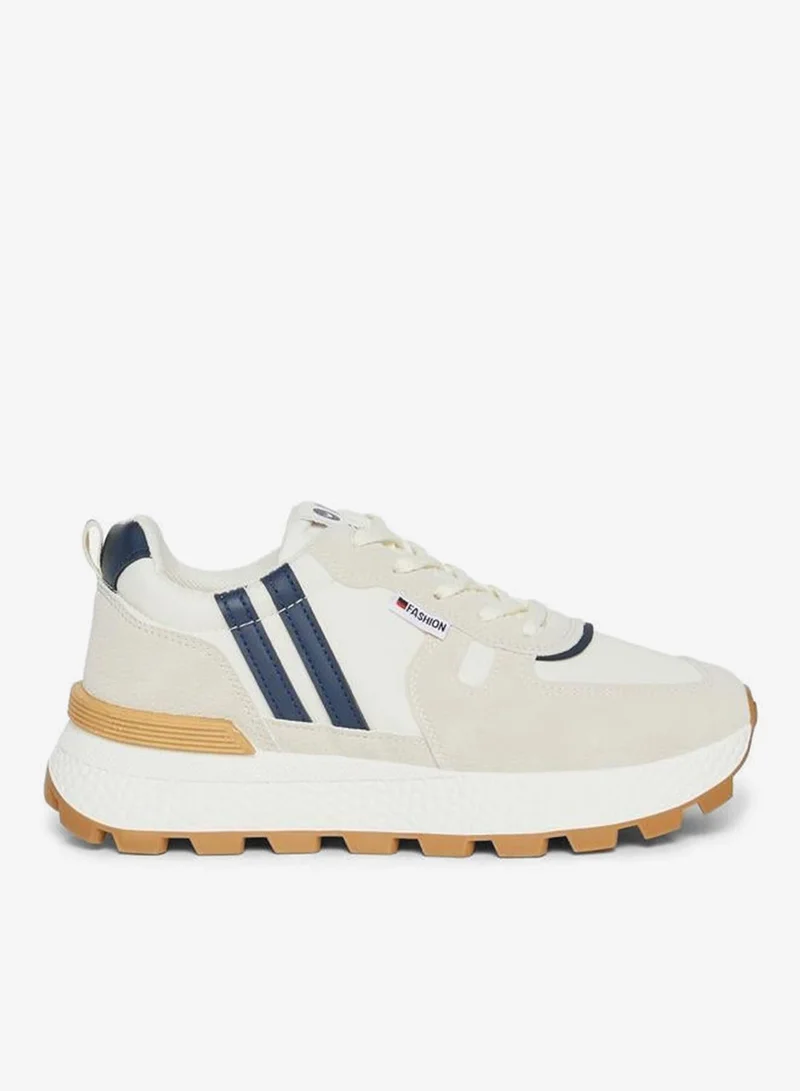 Styli Active Striped Detail Gum Sole Sneakers