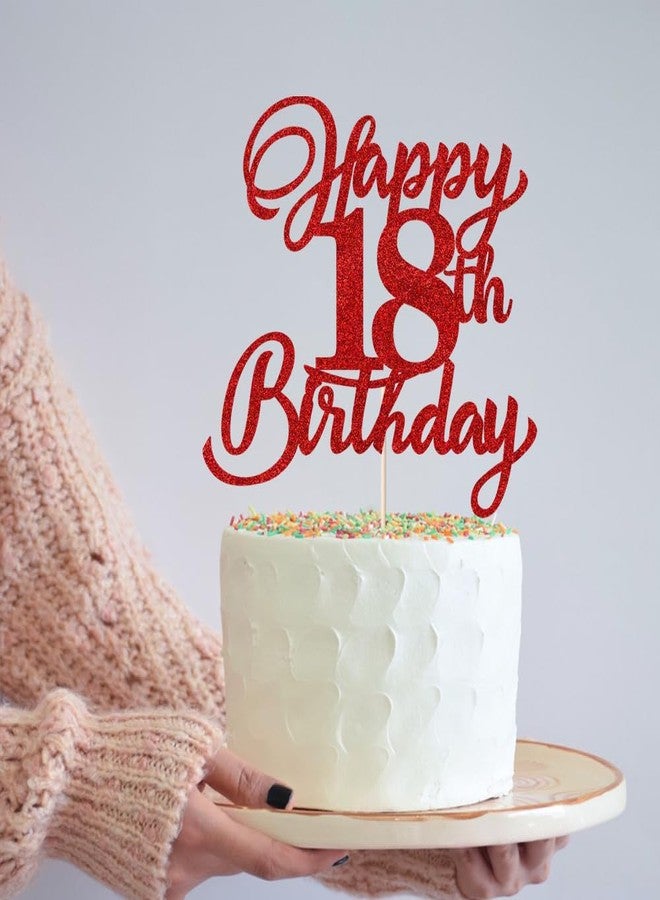 Auteby Happy Birthday Cake Topper,for Celebrating Happy Birthday Anniversary Theme Party Cake Decorations (18) - Image 2