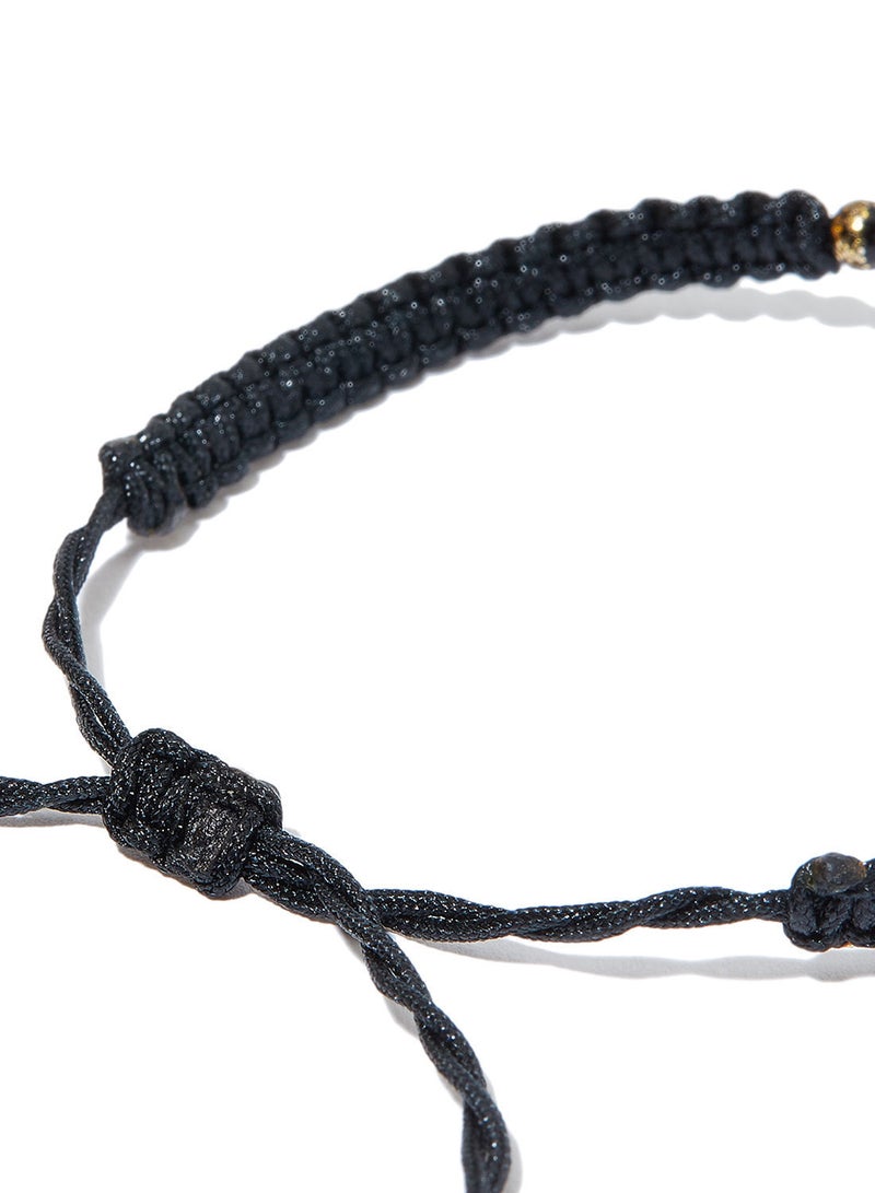 NIBEMINENT Colored Threads and Beads Bracelet  - Image 3