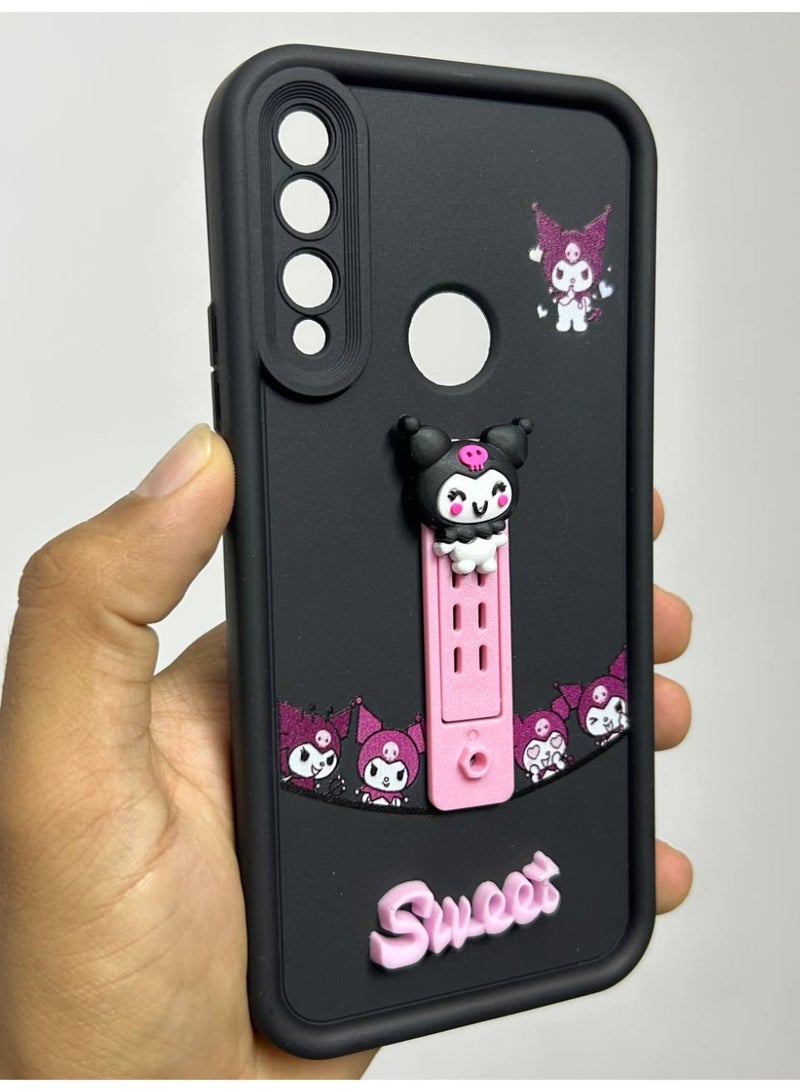 جراب خلفي بتصميم كرتوني جديد عليه كلمه Sweet متوافق مع هاتف Huawei Y9 Prime 2019 - Image 1