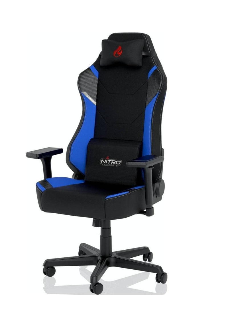 Nitro Concepts X1000 - Black/Blue Gaming chair - Image 1