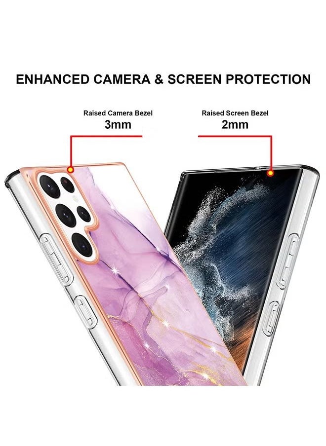 Captaintech Samsung Galaxy S23 Ultra Case 6.8 (2023 Release),Fingerprint ID Compatible Fall Prevention Drop Protection Slim Full-Body Stylish Protective Case with Built-in Screen Protector  - Image 3