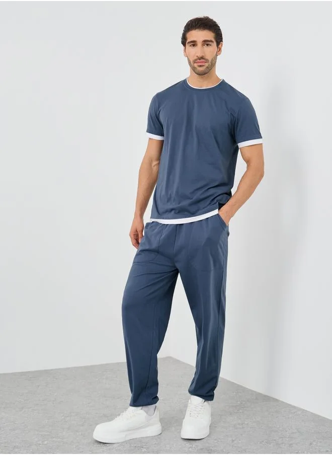 ستايلي Styli Oversized Fit Joggers with Drawstring