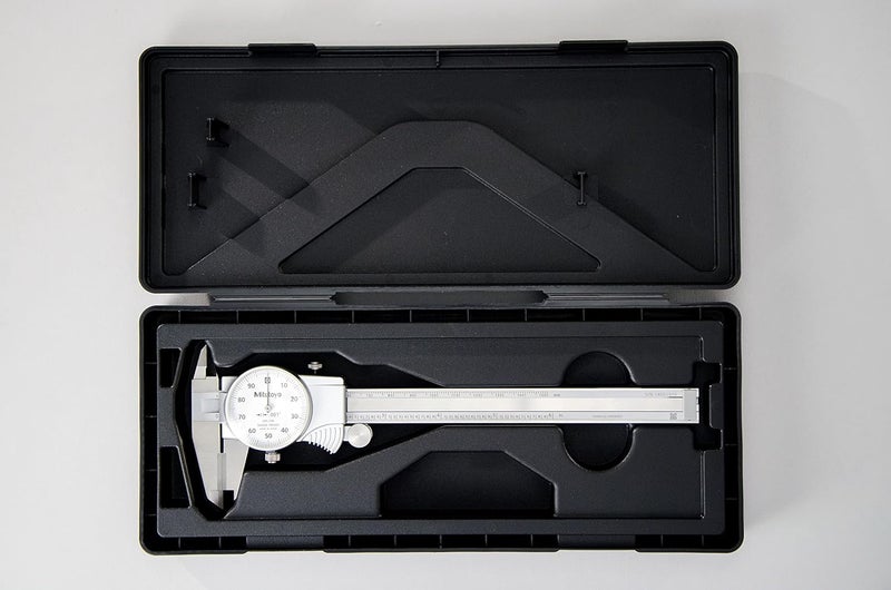 Mitutoyo Mitutoyo 505738 D6 inch TXWW Dial Caliper ID OD Carbide 01 inch Rev 0 inch 6 inch 001 inch 6 to 79 Inches  - Image 2