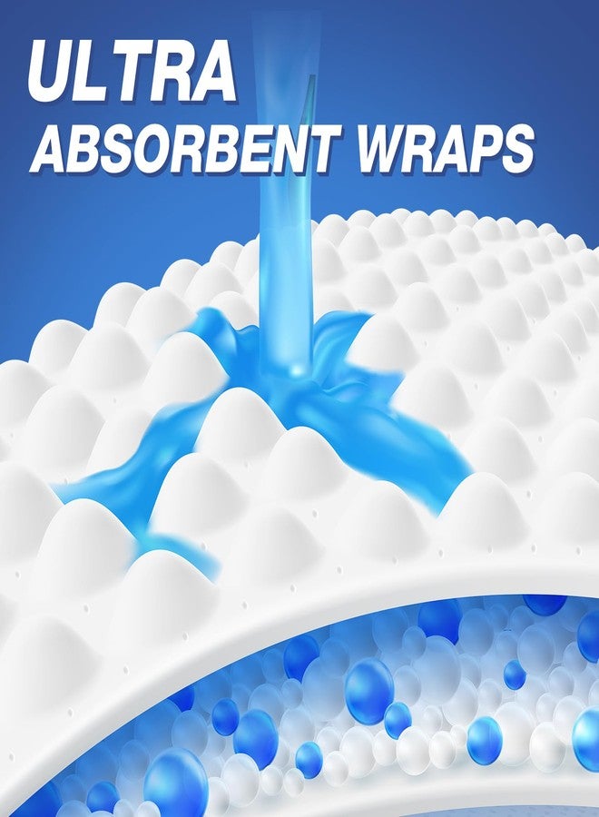 Pet Soft Male Dog Wraps - Disposable Dog Dipaers Male Wetness Indicator, Ultra Absorbent Puppy Diapers for Excitable Urination or Incontinence, 20pcs XSmall - Image 3
