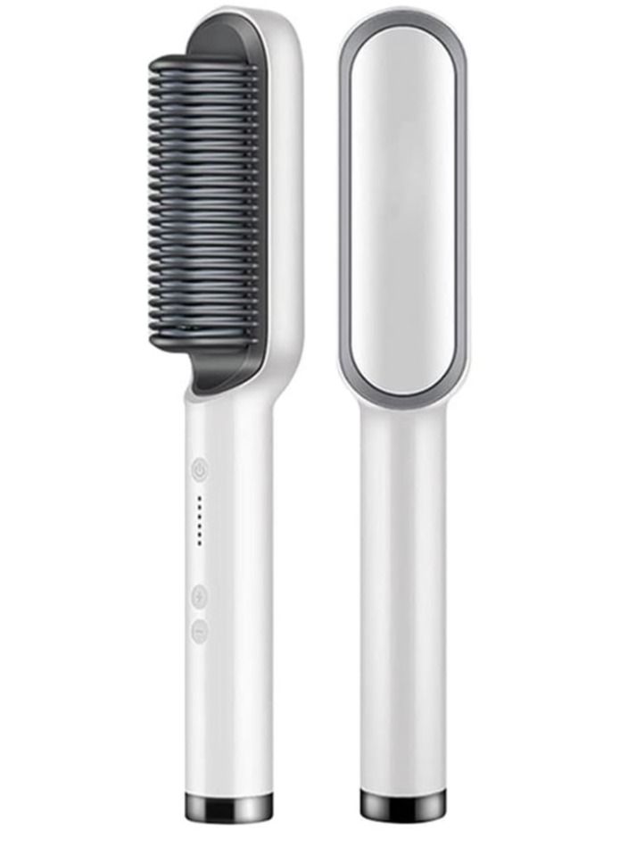 DubaiGallery Professional Hair Straightener Comb with Temperature Control Hair Styler for Men and Women - Image 1