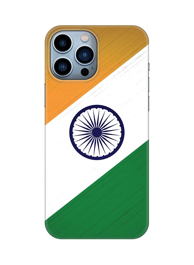Stylizedd Case for iPhone 15 Pro Max Slim Snap Classic Series Mobile Cover Hard PC Shield Matte Finish Phone CasePrint - Flag Of India - Image 1