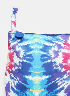 CUBS Turquoise Tie Dye clutch  bag  - Image 3