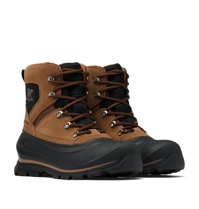 SOREL Men's Buxton Lace Waterproof Boot - Delta, Black - 9 - Image 3