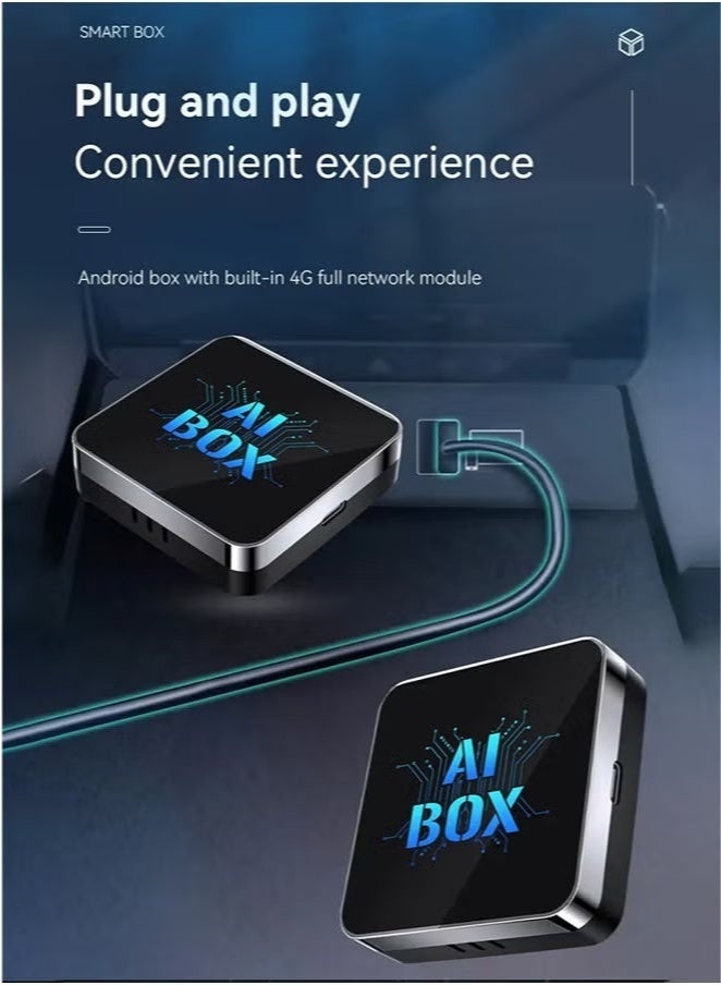 New Wireless CarPlay Adapter AI Box Supports YouTube Netflix and More Plug and Play - Image 3
