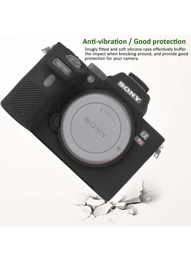 Easy Hood Camera Case for Sony Alpha 7III Silicone Protective Body for Sony ILCE-7RIII A7R3 A7R M3 a7riii A7M3 A7 III Camera Soft Rubber Housing Case Skin - Image 3