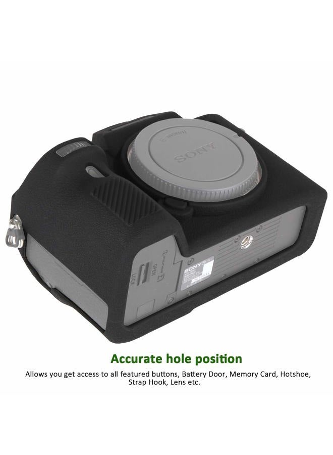 Easy Hood Camera Case for Sony Alpha 7III Silicone Protective Body for Sony ILCE-7RIII A7R3 A7R M3 a7riii A7M3 A7 III Camera Soft Rubber Housing Case Skin - Image 5