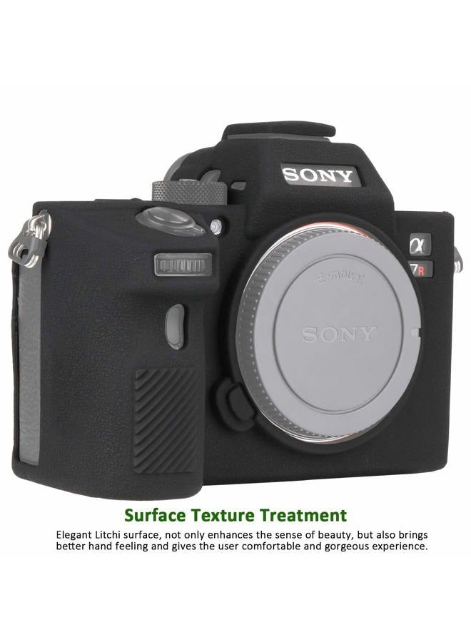 Easy Hood Camera Case for Sony Alpha 7III Silicone Protective Body for Sony ILCE-7RIII A7R3 A7R M3 a7riii A7M3 A7 III Camera Soft Rubber Housing Case Skin - Image 4
