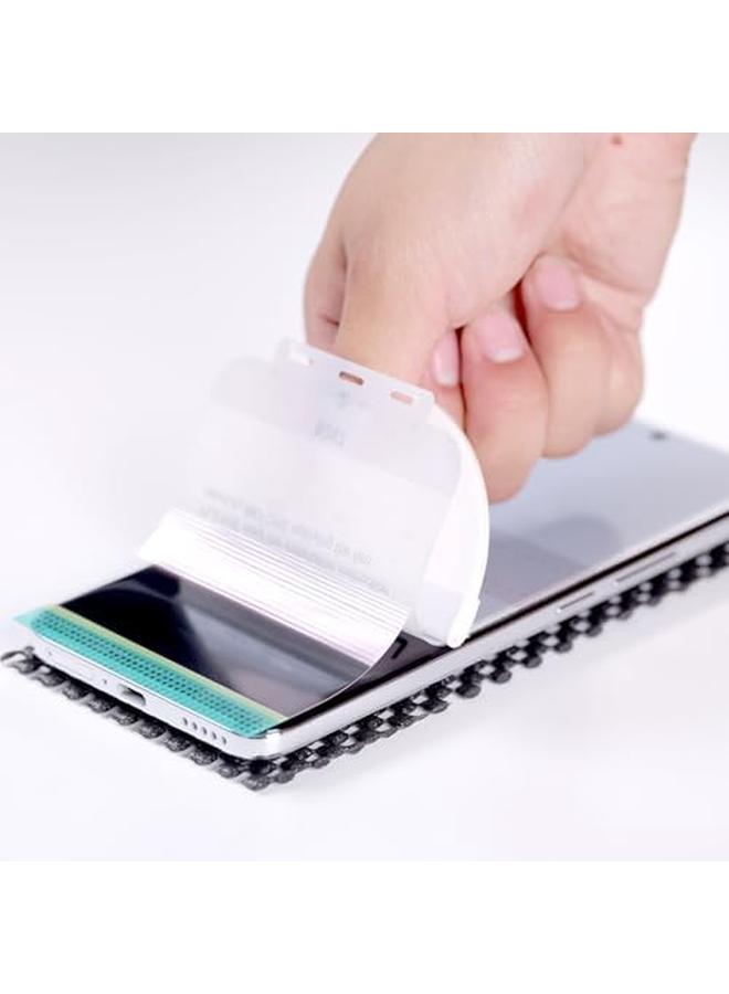 إيروريكس قطعتان من واقي الشاشة لهاتف Honor 200 5G مقاس 6.7 بوصة من مادة TPU المرنة مع قطعة واحدة من واقي عدسة الكاميرا وقطعة واحدة من الفيلم الخلفي سهل التركيب - Image 3