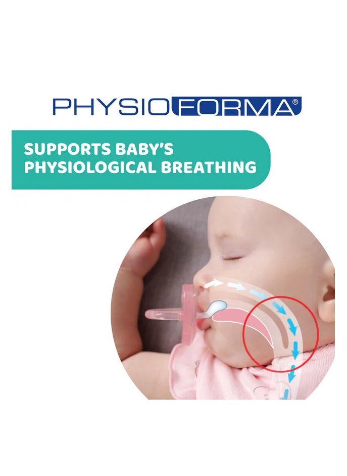 Chicco Chicco Silicone Physio Soft Soother 6-16M - PINK  - Image 3