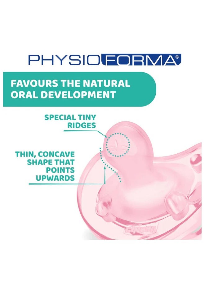 Chicco Chicco Silicone Physio Soft Soother 6-16M - PINK  - Image 4