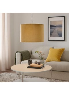 erorex Lamp shade, dark yellow velvet, 42 cm  - Image 5