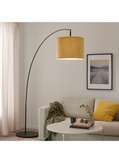 erorex Lamp shade, dark yellow velvet, 42 cm  - Image 4