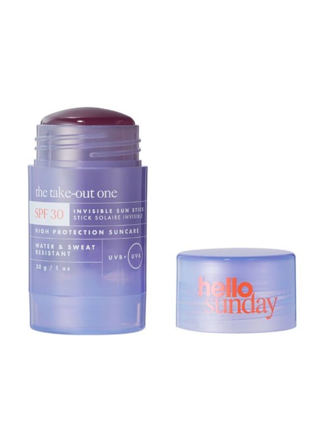 Hello Sunday The Take-out One - Invisible Sun Stick: SPF 30  30G - Image 4