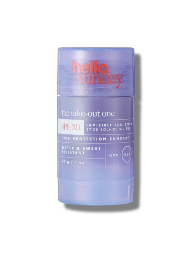 Hello Sunday The Take-out One - Invisible Sun Stick: SPF 30  30G - Image 1