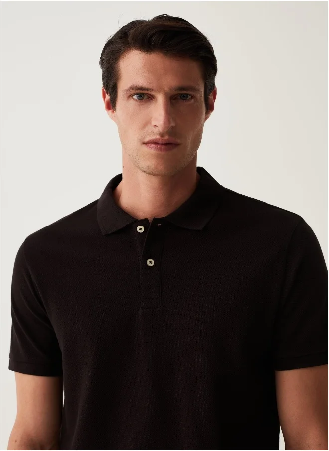 او في اس Ovs Two-Pack Pique Polo Shirts