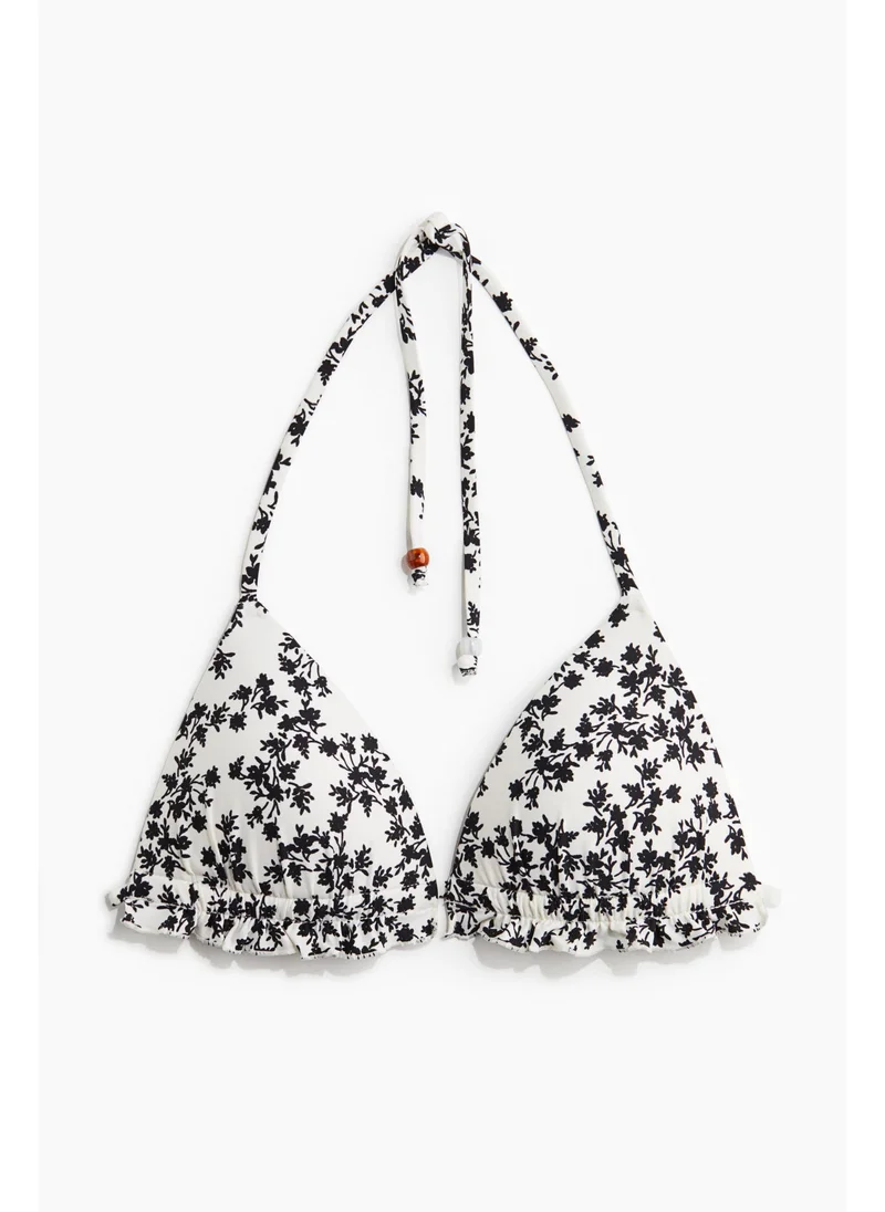 اتش اند ام Push-up triangle bikini top