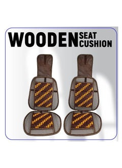 AGC Seating Pad For Universal Car Wood Beaded Comfort Seat Cushion Wooden Pearl Seat Cushion 2 Pcs - pzsku/Z8E58EB49E83090FBE812Z/45/_/1692424319/afb5574a-43ab-468e-9975-0271d6a0f35d