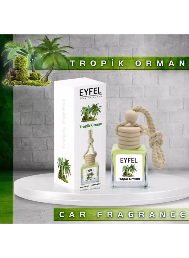 Eyfel Perfume Car Fragrance Tropic Forest Car Air Freshener- 10ml - Image 2