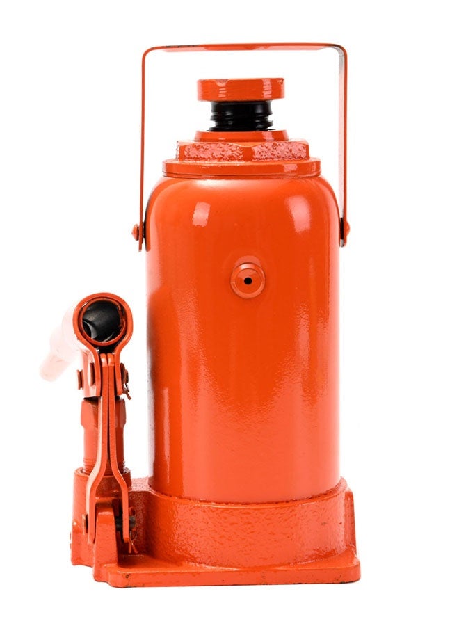 LAWAZIM Hydraulic Bottle Jack - 5 Ton Capacity Heavy Duty Hydraulic Welded Bottle Jack with Safe Bypass Valve, Adjustable Top Screw, Wide Stable Base, and Pump Handle for Auto Repair and Workshop Use - Image 4