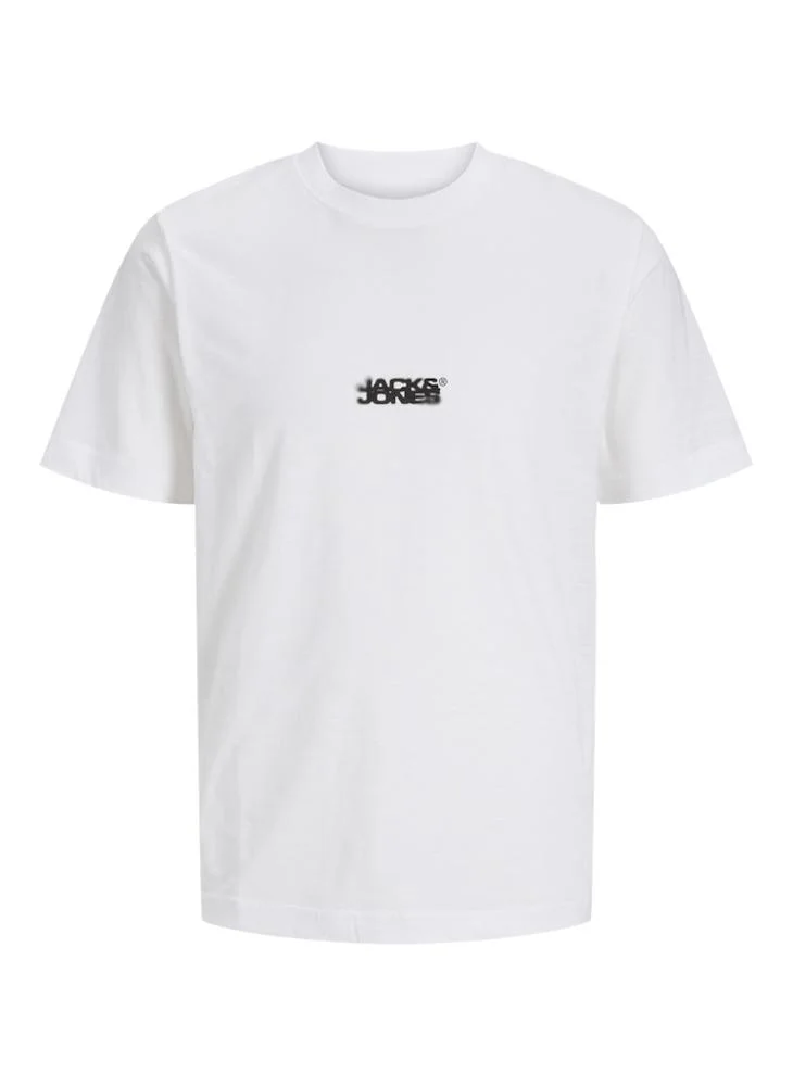 JACK & JONES Plus Size Logo Crew Neck T-Shirt