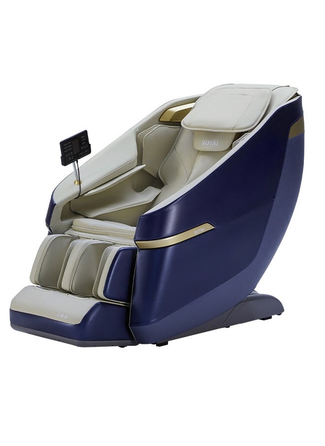 ROTAI Rotai Jimny 2 in one rocking massage chair with 22 auto wellness massage programs Blue 