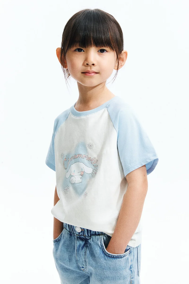 H&M Print-motif cotton T-shirt