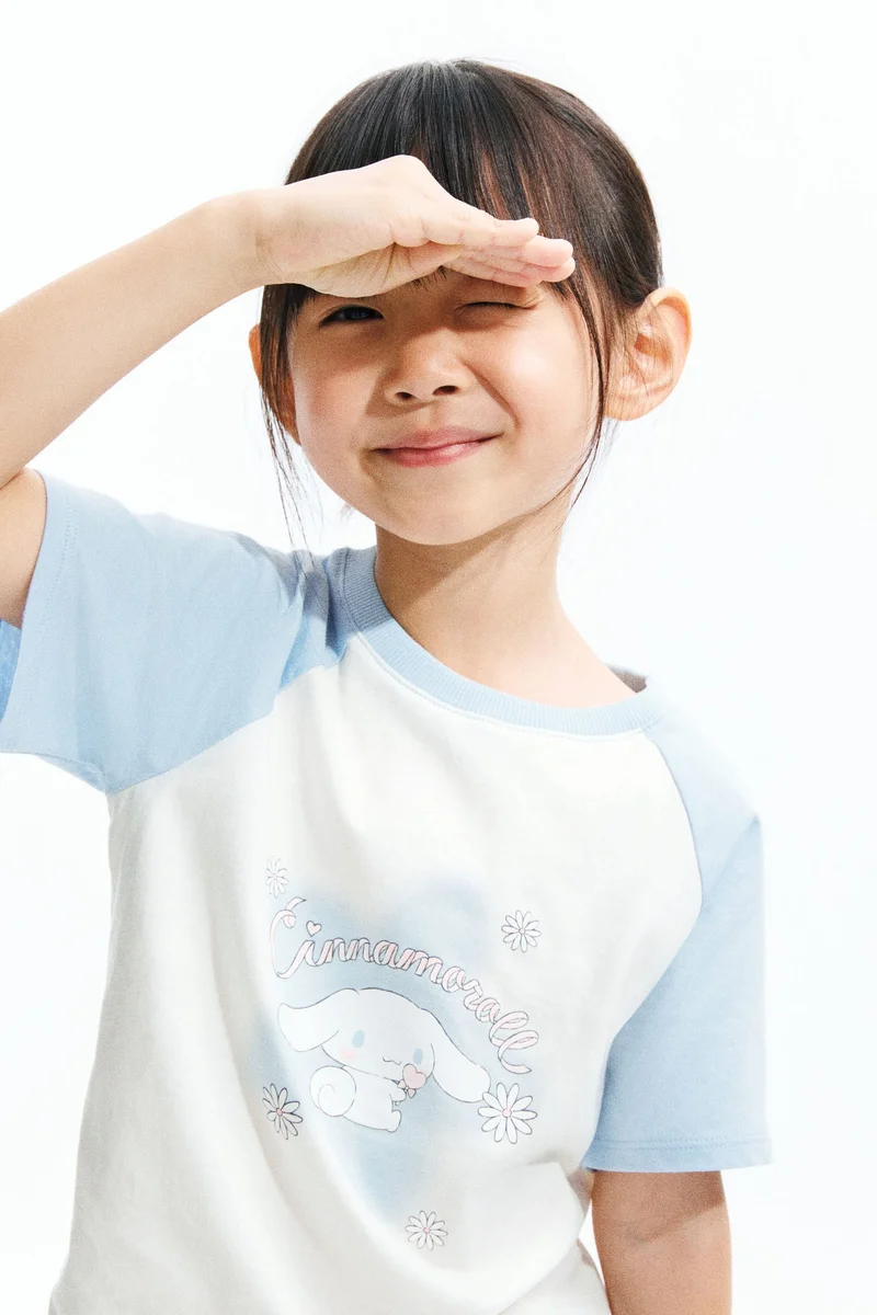 H&M Print-motif cotton T-shirt