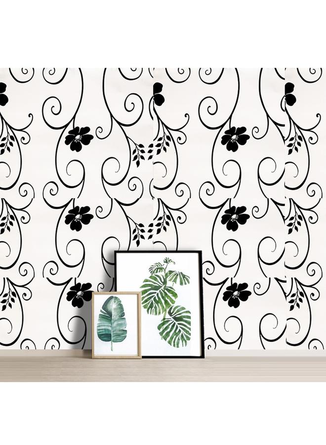 Bluejw Bedroom Wallpaper Self-adhesive Living Room Dormitory Stickers Background Leaves Wallpaper Self-adhesive Rental Room Renovation Wall - Image 4