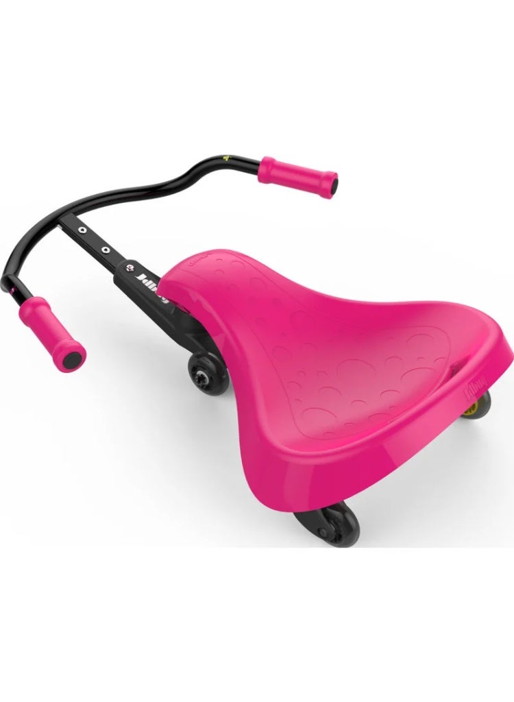 JD Bug Kidz Swayer Pink- Sit Down Manual Ride On Toy Side-to-Side Sway Scooter for Kids Ages 2+ - Image 4