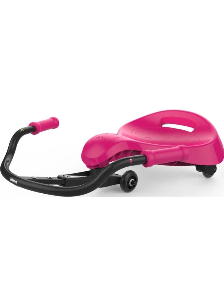JD Bug Kidz Swayer Pink- Sit Down Manual Ride On Toy Side-to-Side Sway Scooter for Kids Ages 2+ - Image 5