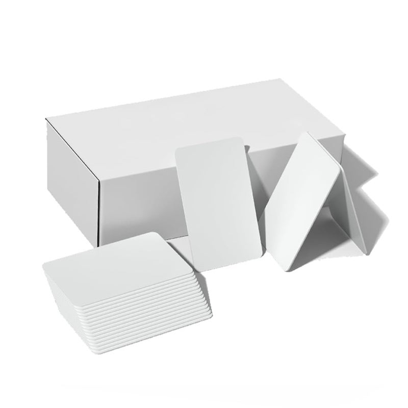 250 pcs Inkjet coated PVC id Blank Card - عدد250 كارت بى فى سى ابيض للطباعة على ماكينات انكجيت - Image 2