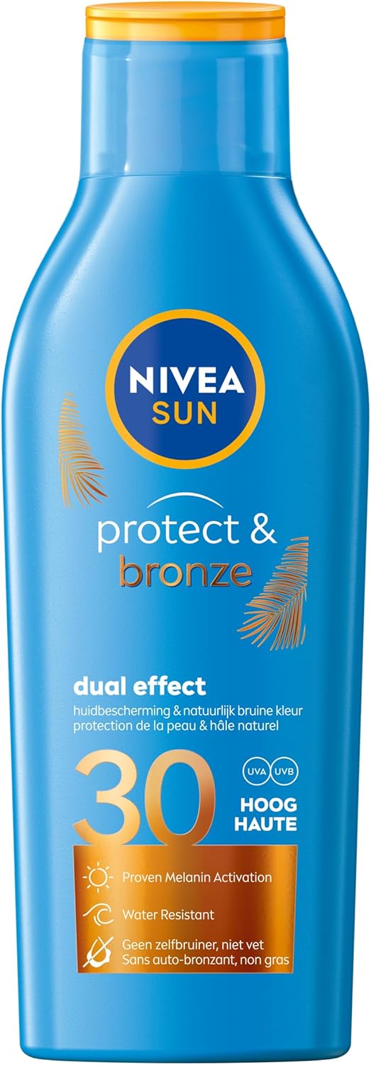 Nivea Protect and Bronze Sunscreen Milk SPF30 200 g